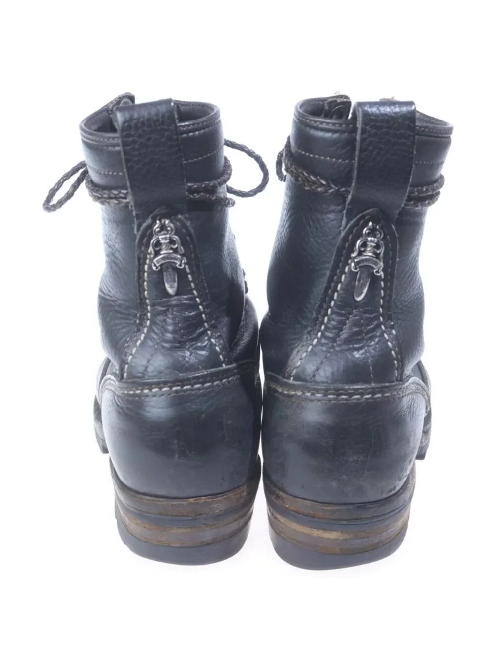 Chrome Hearts Wesco Jobmaster Job Master Star Leather Bra Dress Up Boots